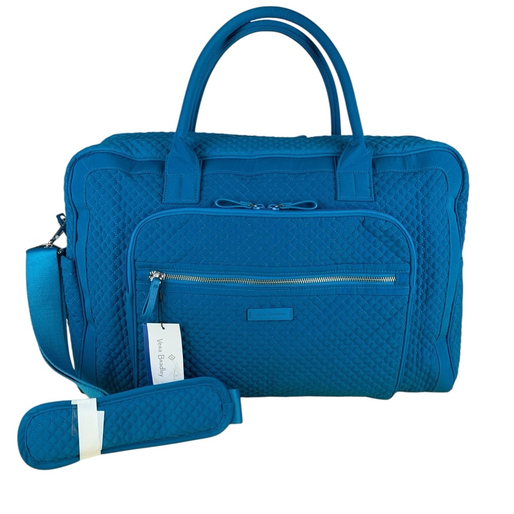 Vera Bradley Iconic Weekender Bahama Bay